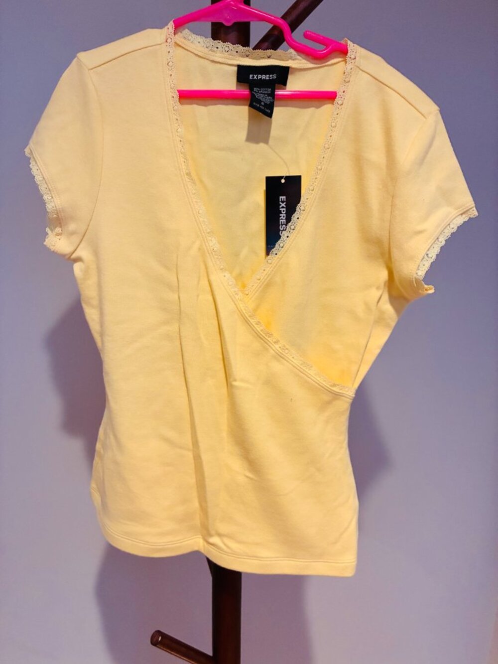 Express Blouse size S color yellow